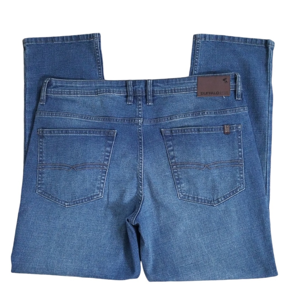 Buffalo David Bitton Men's Jackson Stretch Straight Leg Jeans Size 36 NWOT‎